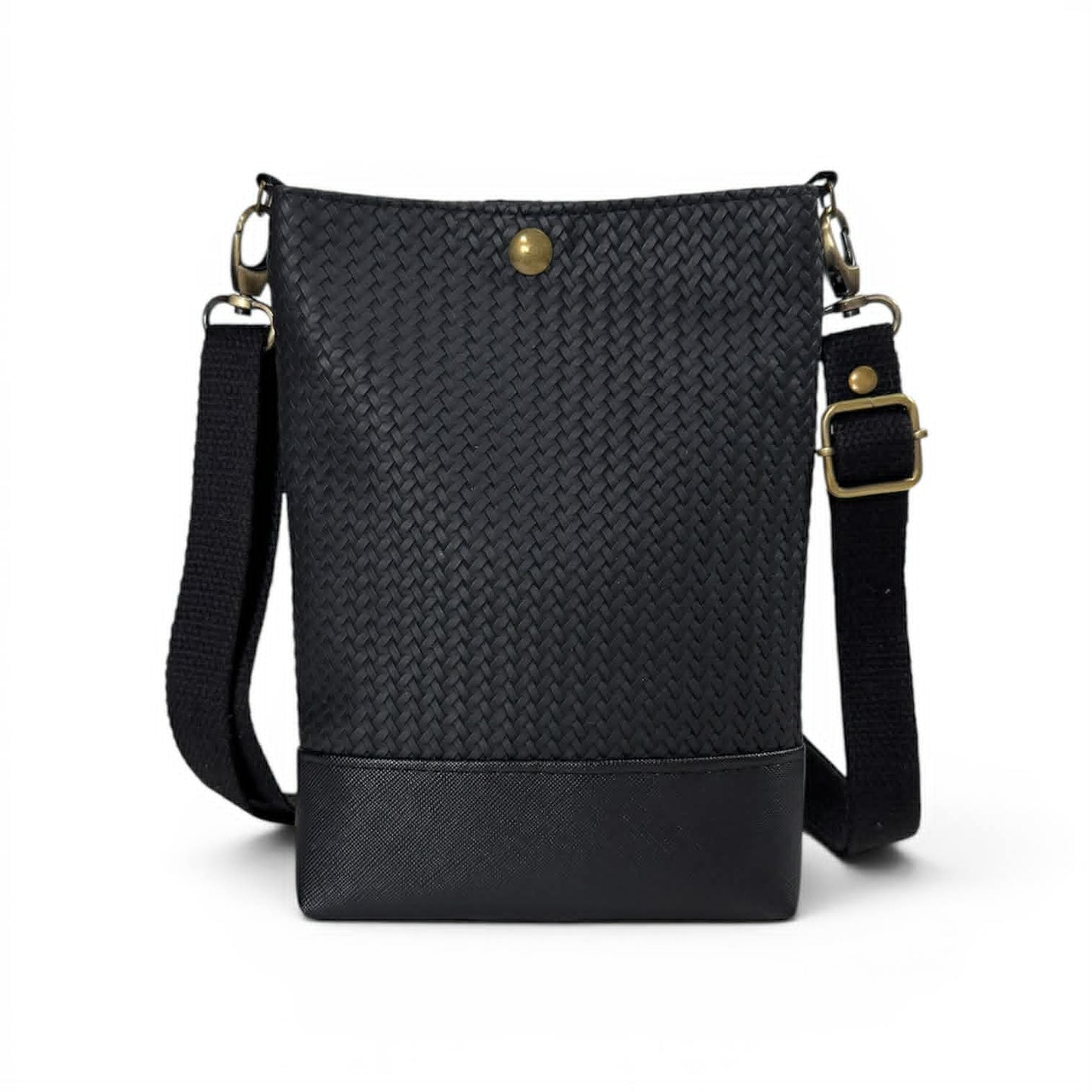 Wanderlust Phone Bag - Black Weave