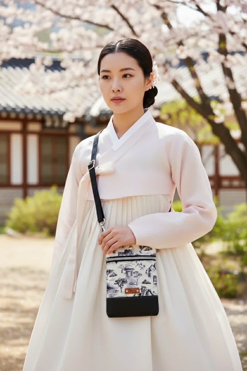Wanderlust Phone Bag - Korean Theme