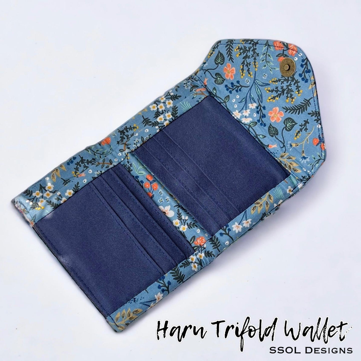 Haru Trifold Wallet Pattern