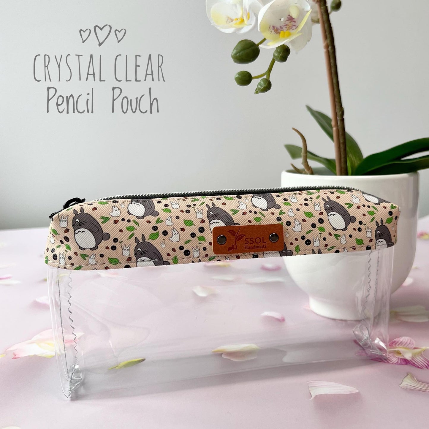 Crystal Clear Pencil Pouch - CCPP02