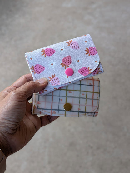 Mini Marvel Compact Wallet Pattern
