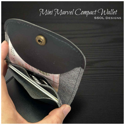 Mini Marvel Compact Wallet Pattern