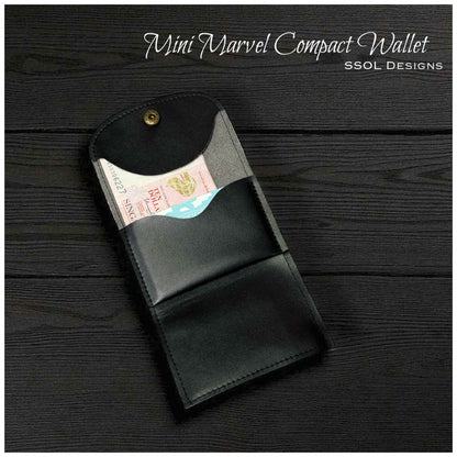 Mini Marvel Compact Wallet Pattern