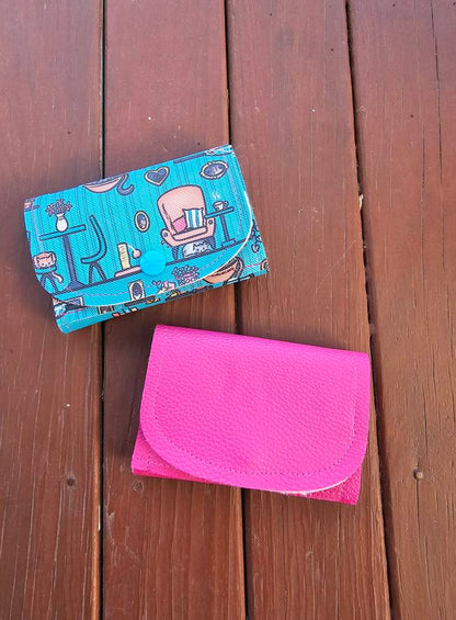 Mini Marvel Compact Wallet Pattern