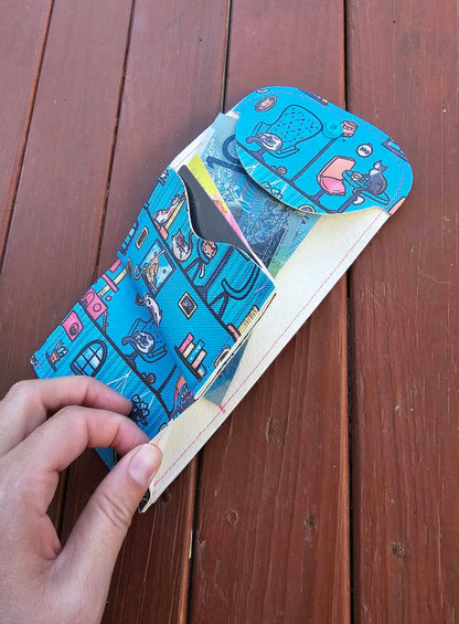 Mini Marvel Compact Wallet Pattern
