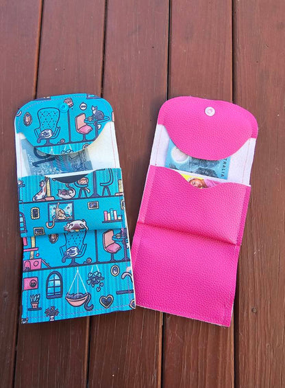 Mini Marvel Compact Wallet Pattern