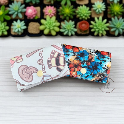 Mini Marvel Compact Wallet Pattern