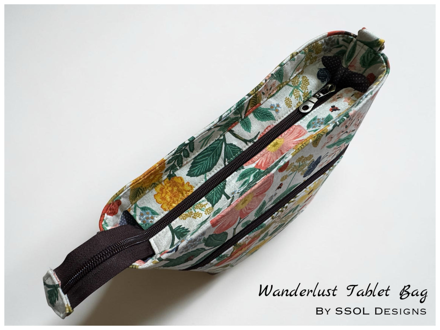 Wanderlust Tablet Bag Pattern