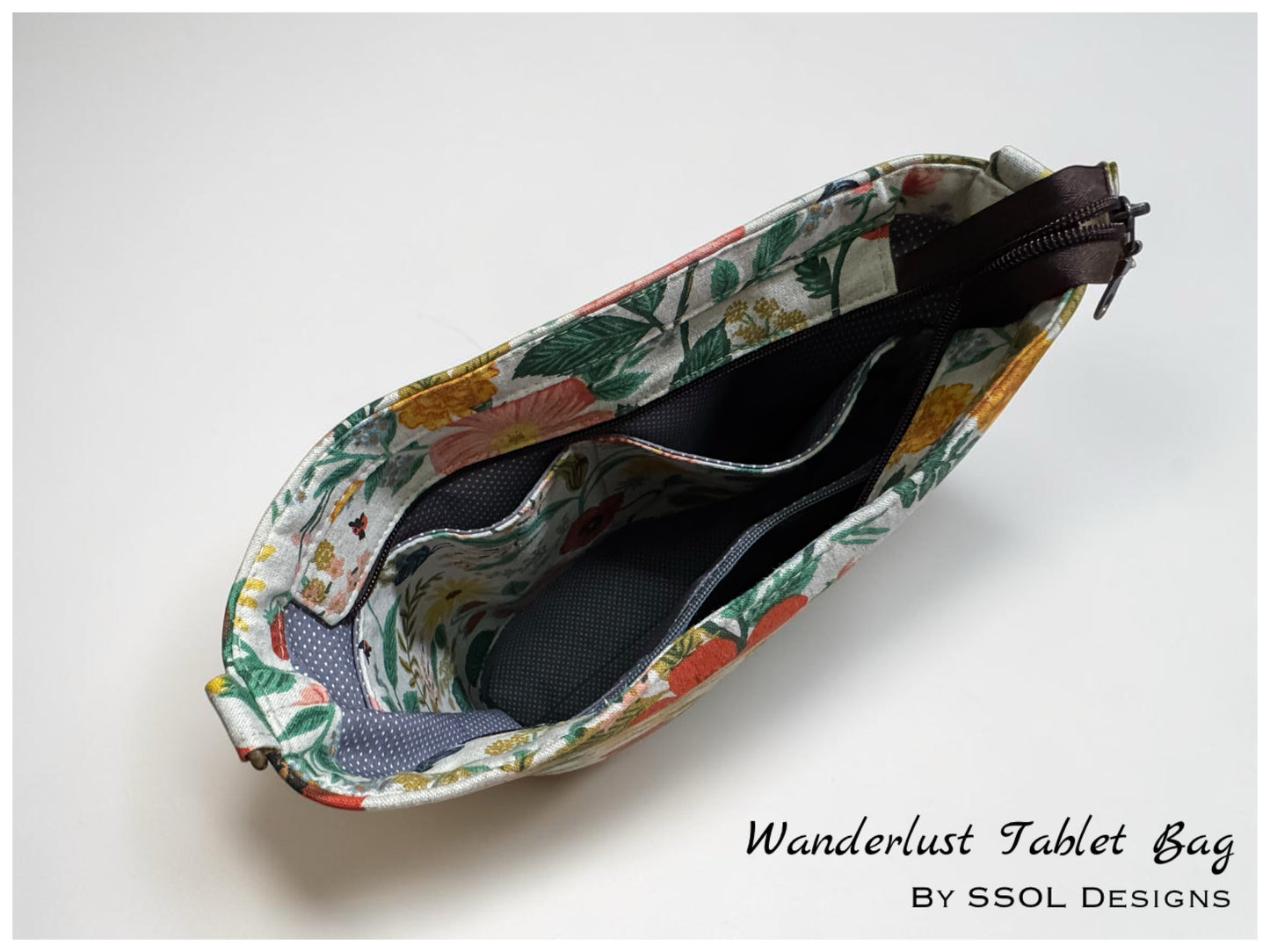 Wanderlust Tablet Bag Pattern