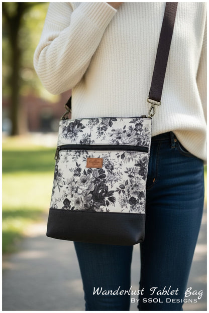 Wanderlust Tablet Bag Pattern
