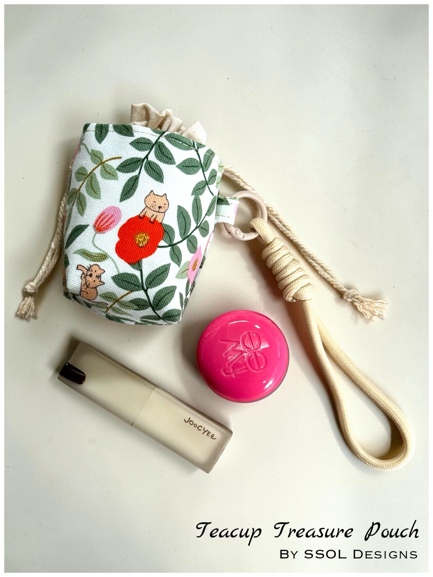 Teacup Pouch Pattern