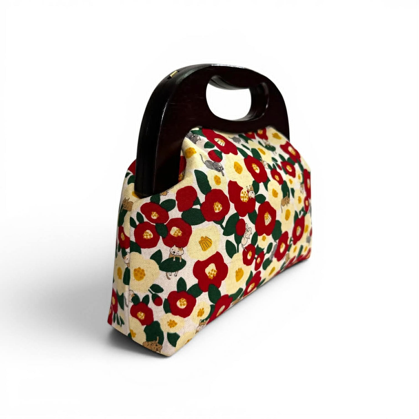 Wooden Clutch Bag - Noon Kitty