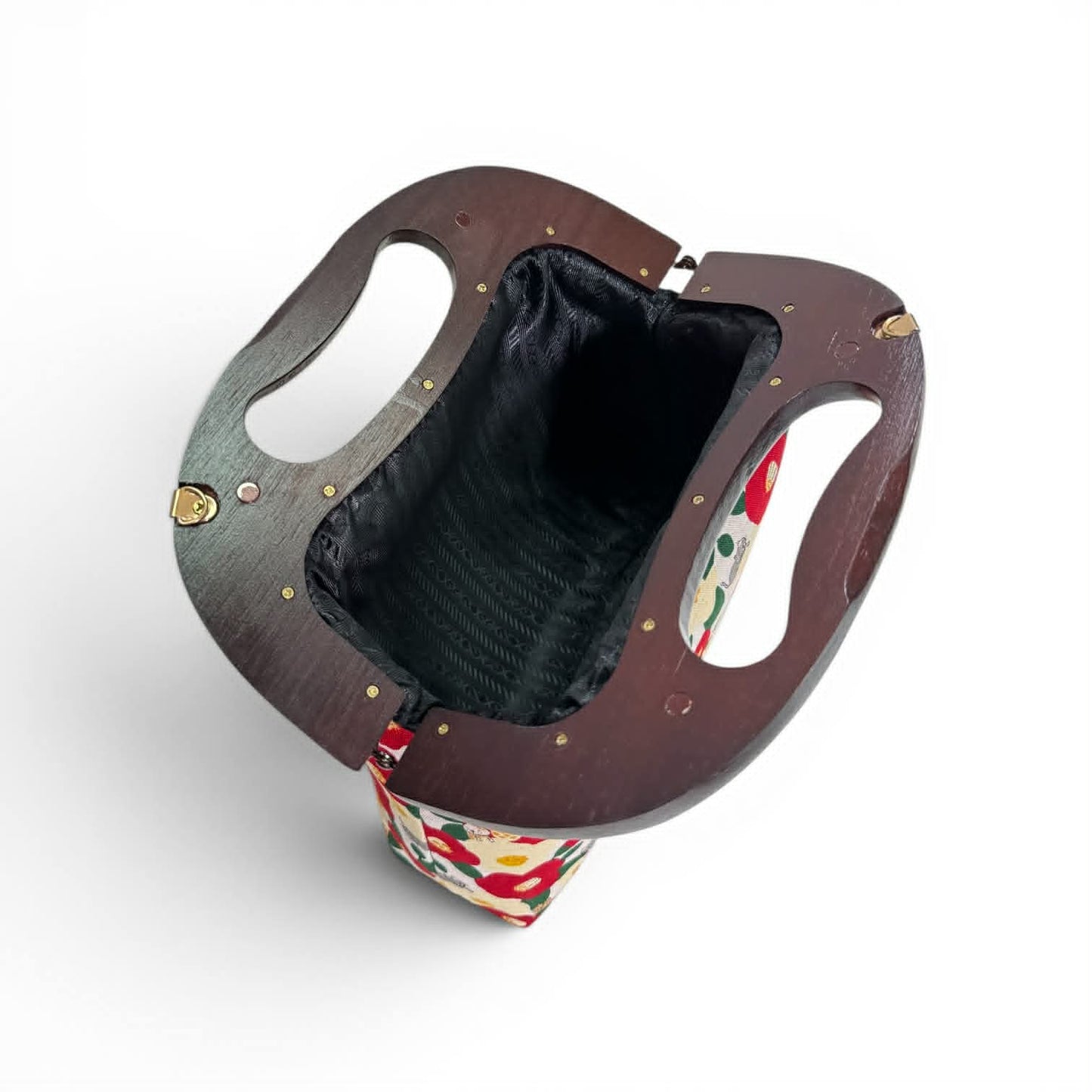 Wooden Clutch Bag - Noon Kitty