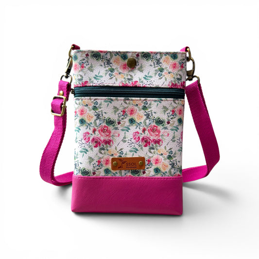 Wanderlust Phone Bag - Garden Roses