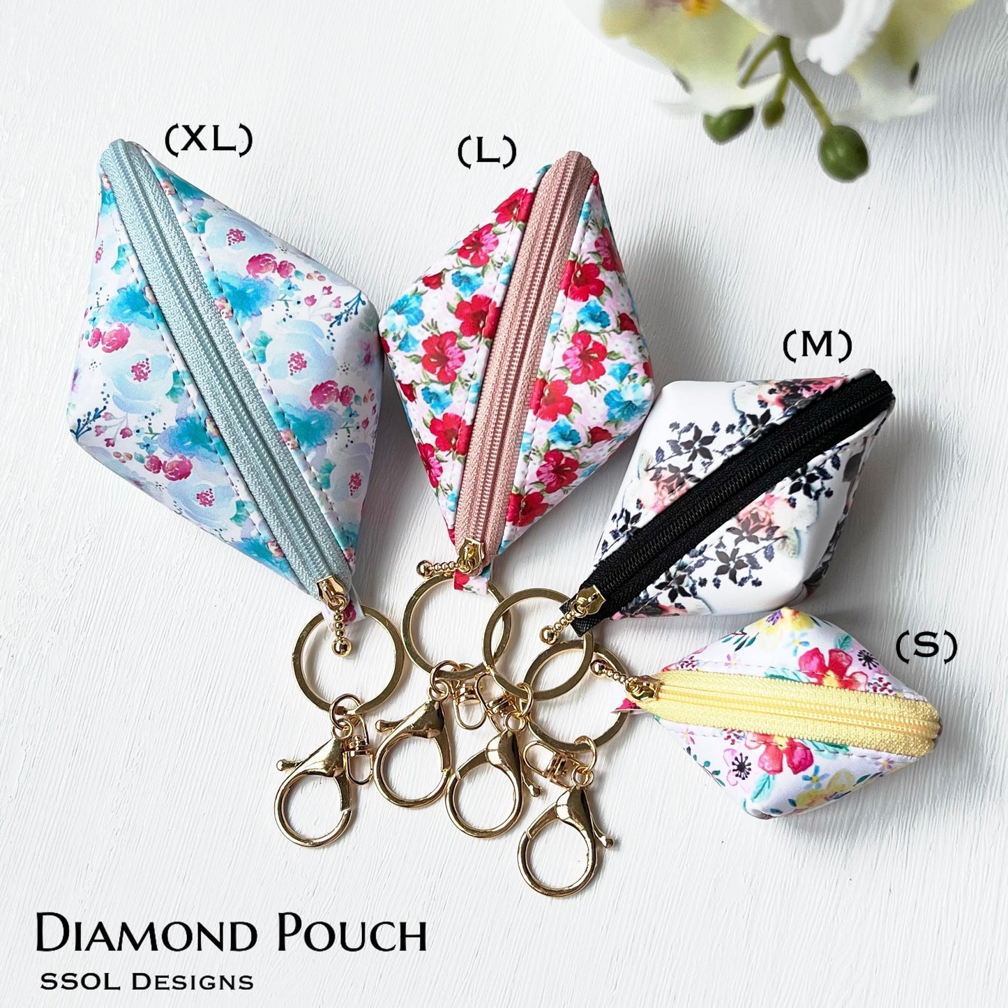 Diamond Pouch Pattern