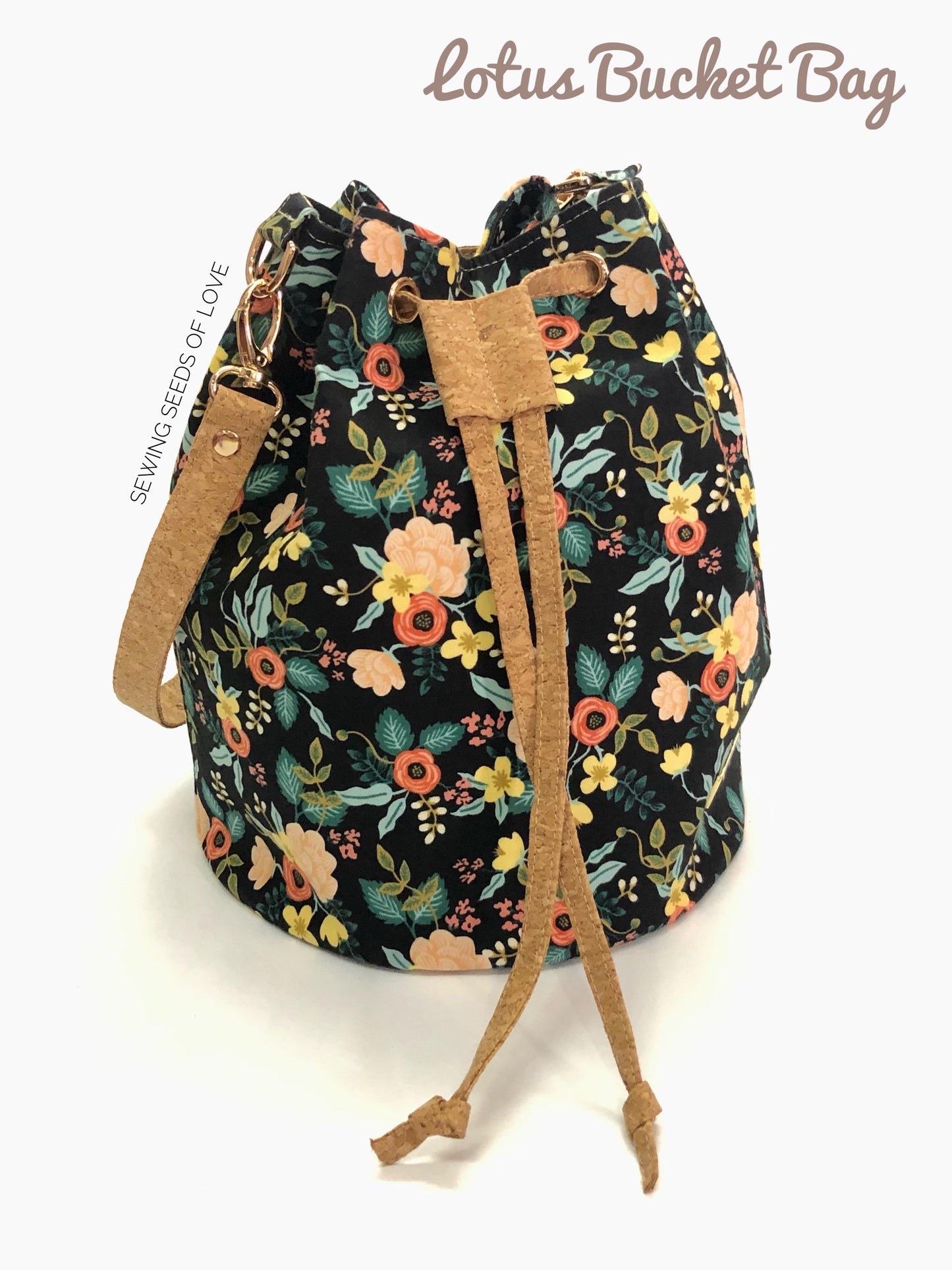 Lotus Bucket Bag Pattern (only video tutorial)