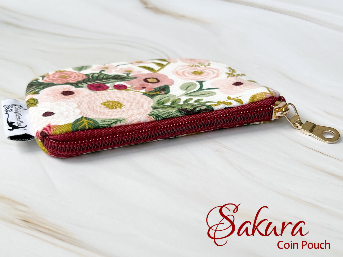 Sakura Coin Pouch Pattern