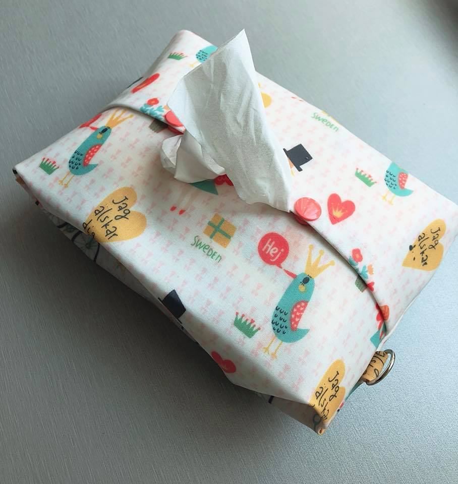 Angsana 2-in-1 Wet & Dry Tissue Holder Pattern