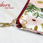 Sakura Coin Pouch Pattern