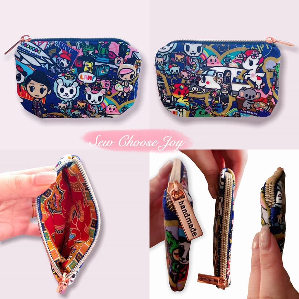 Sakura Coin Pouch Pattern