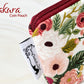 Sakura Coin Pouch Pattern