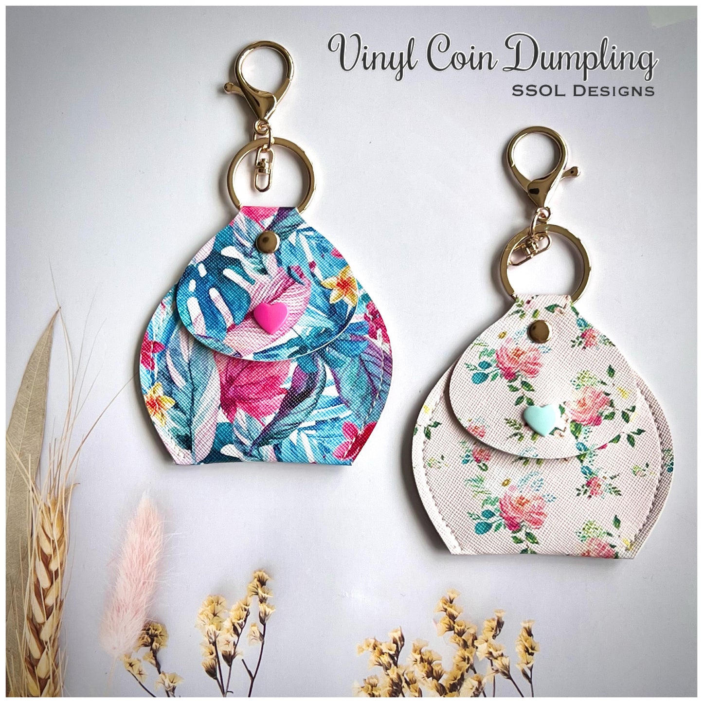 Vinyl Coin Dumpling Pattern