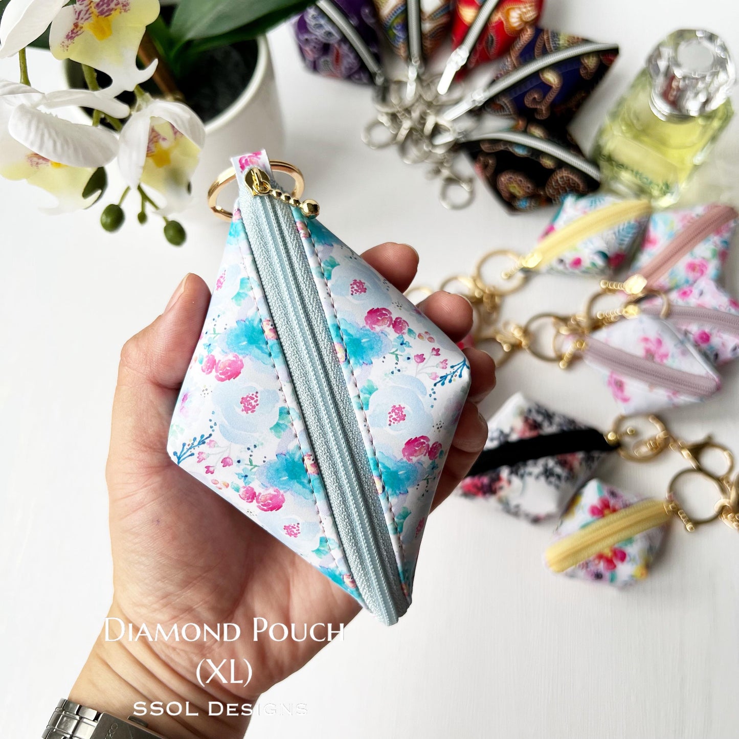 Diamond Pouch Pattern