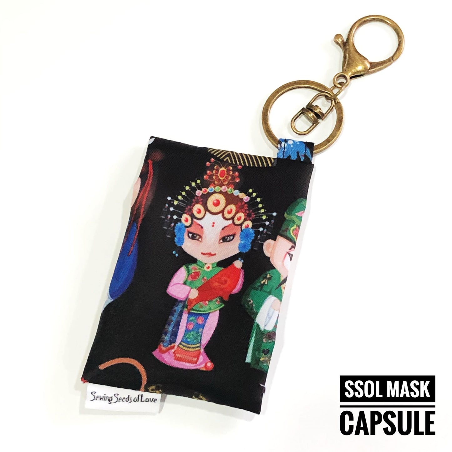 Mask Capsule - Chinese Opera Characters