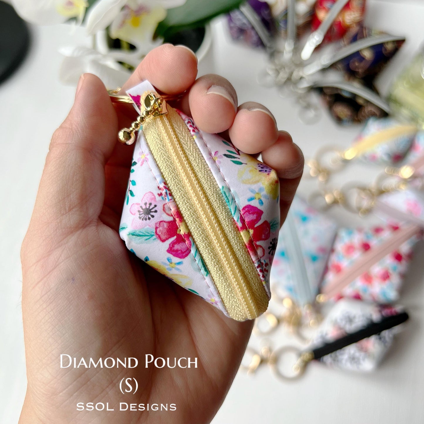 Diamond Pouch Pattern