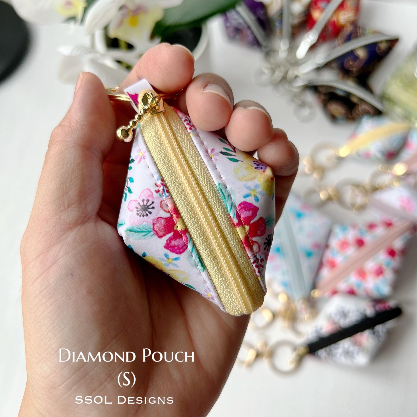 Diamond Pouch Pattern – Sewing Seeds of Love Studio