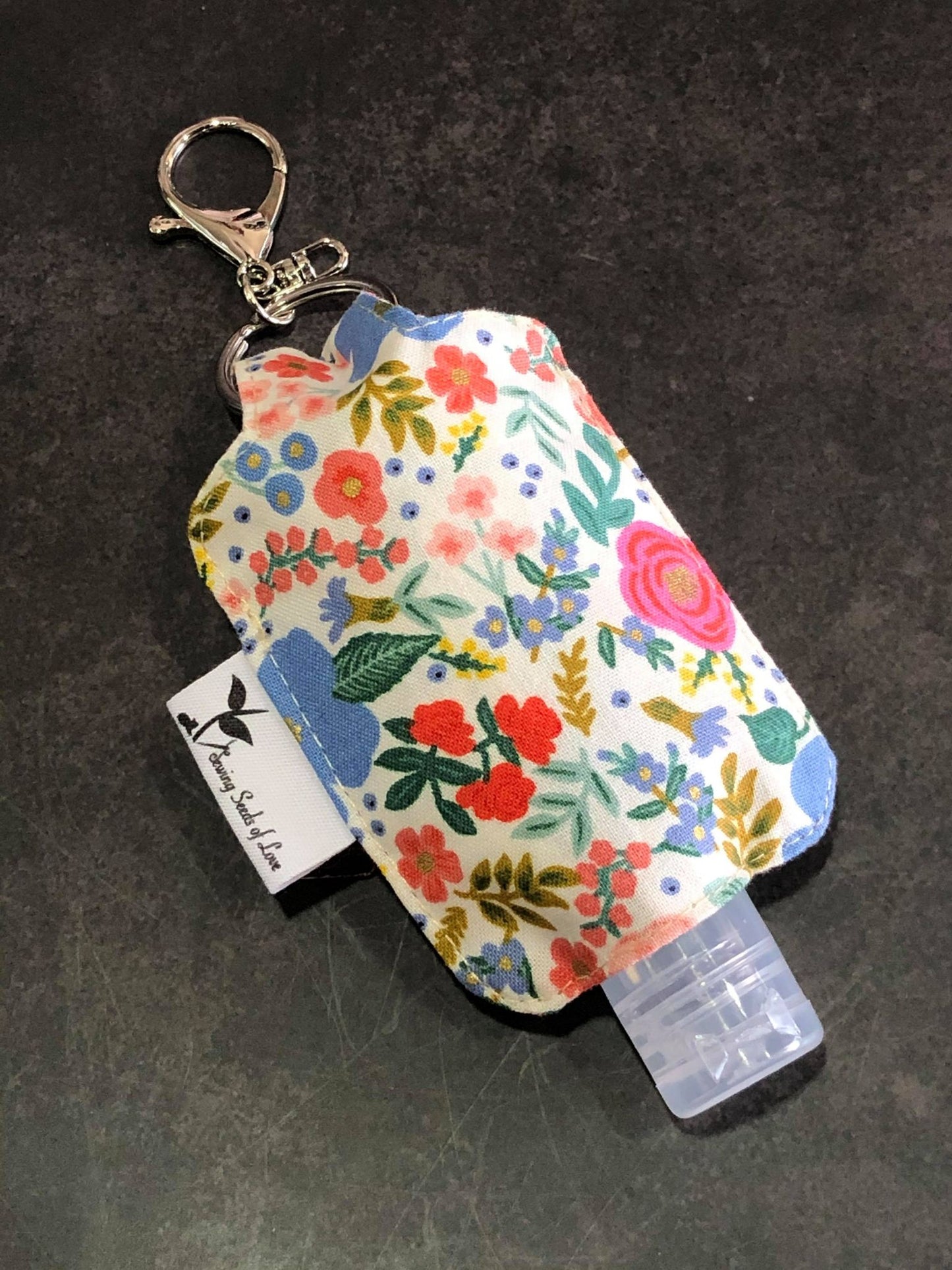 Keyring Hand Sanitizer Holder Pattern