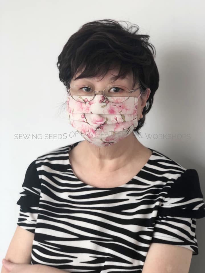 SSOL Duo-Tone Pleated Mask Pattern (FREE!)