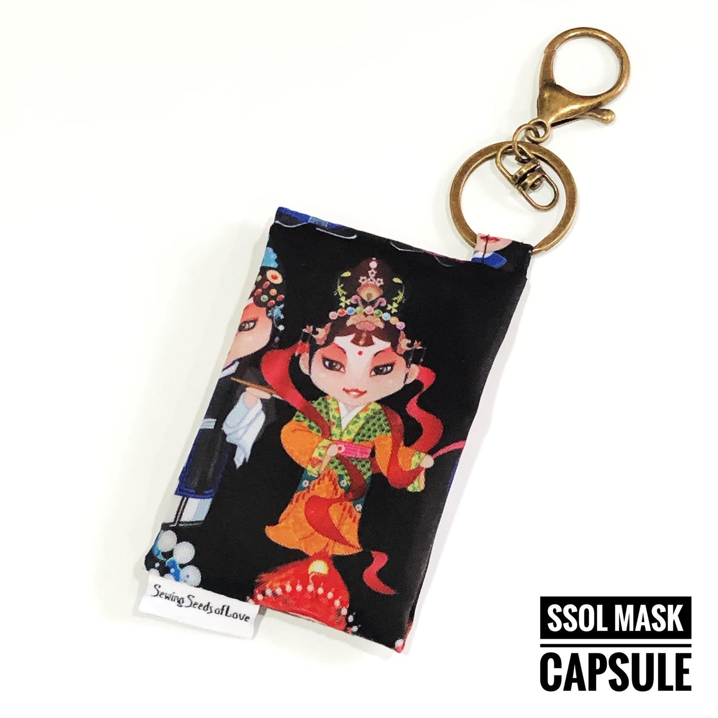 Mask Capsule - Chinese Opera Characters