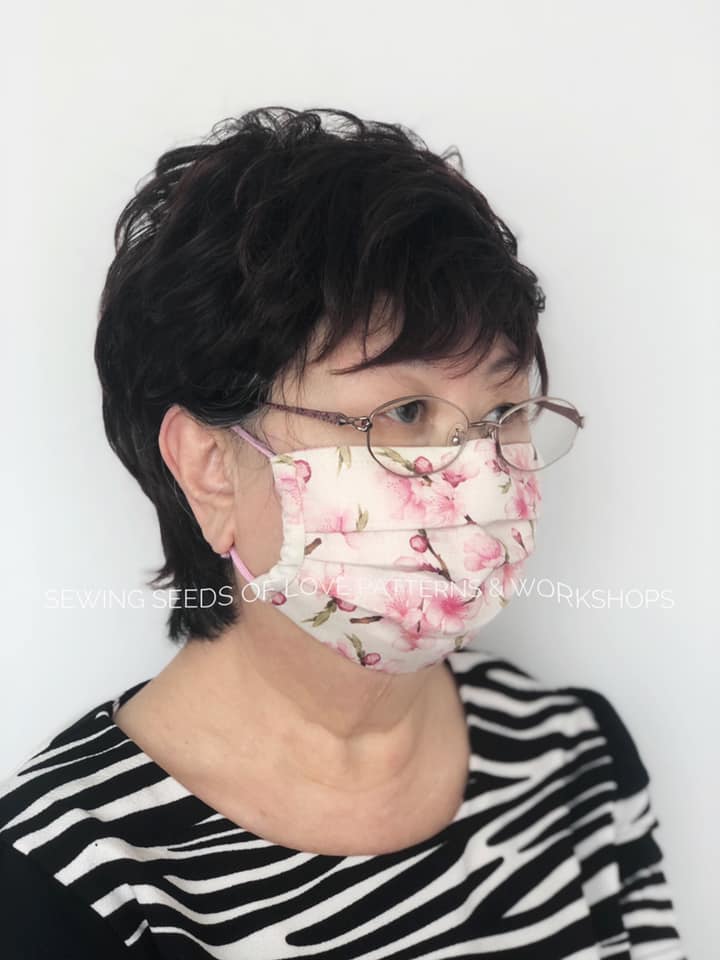 SSOL Duo-Tone Pleated Mask Pattern (FREE!)