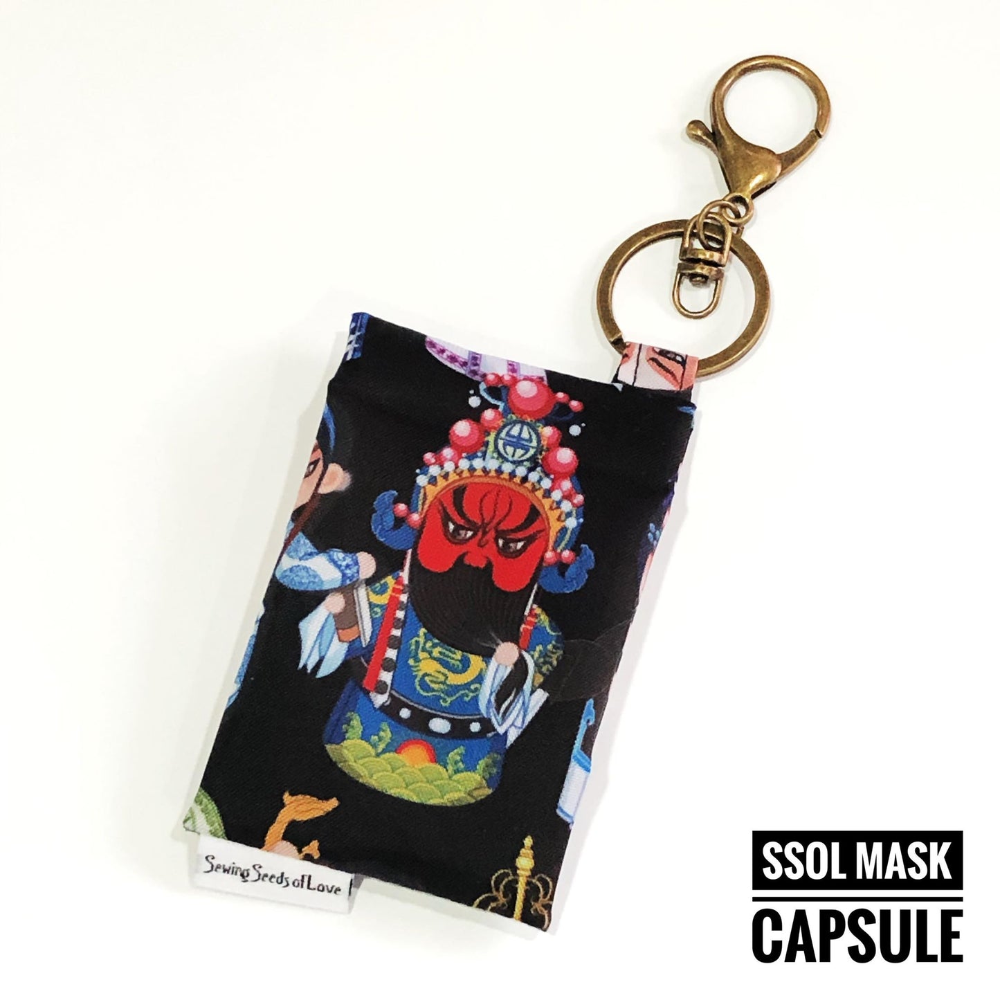 Mask Capsule - Chinese Opera Characters