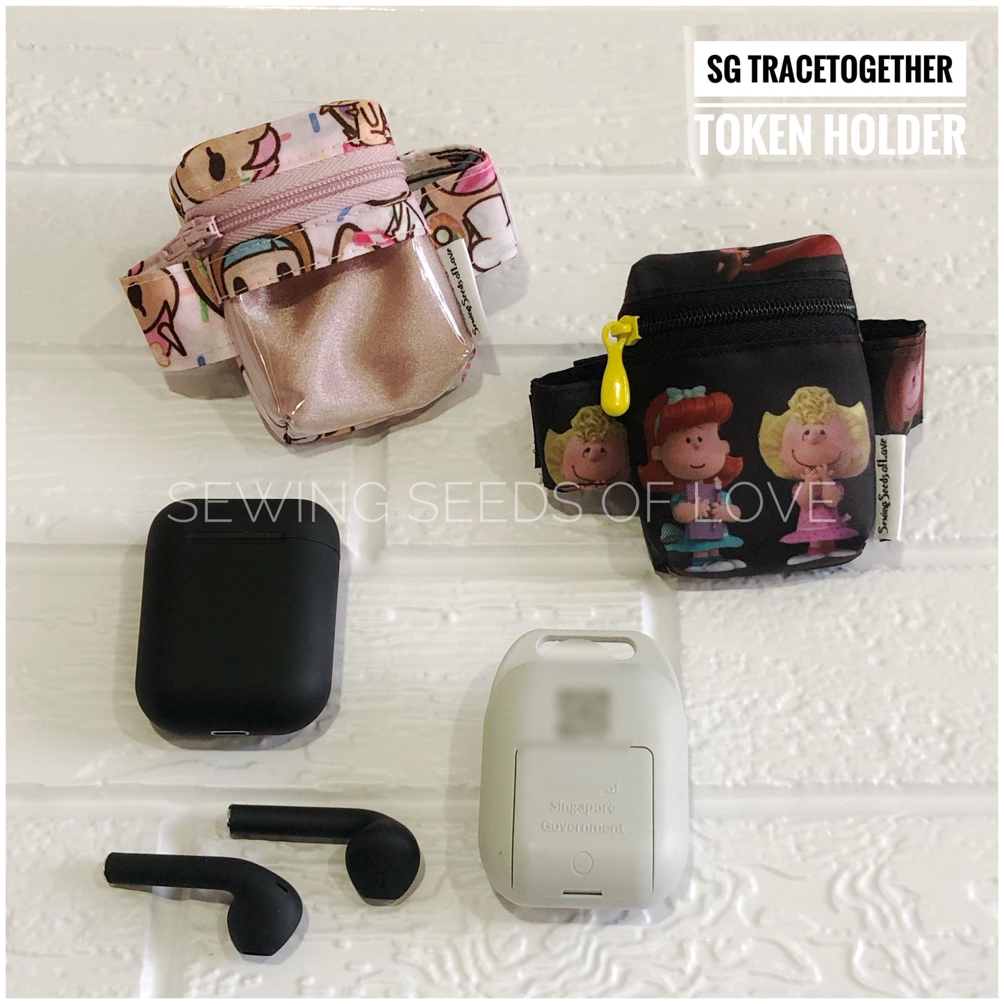 SSOL Airpod Case / SG TraceTogether Token Holder Pattern (only video tutorial)