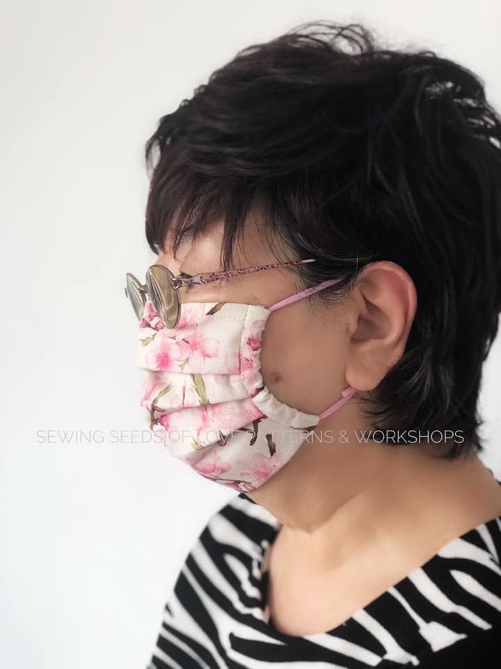 SSOL Duo-Tone Pleated Mask Pattern (FREE!)