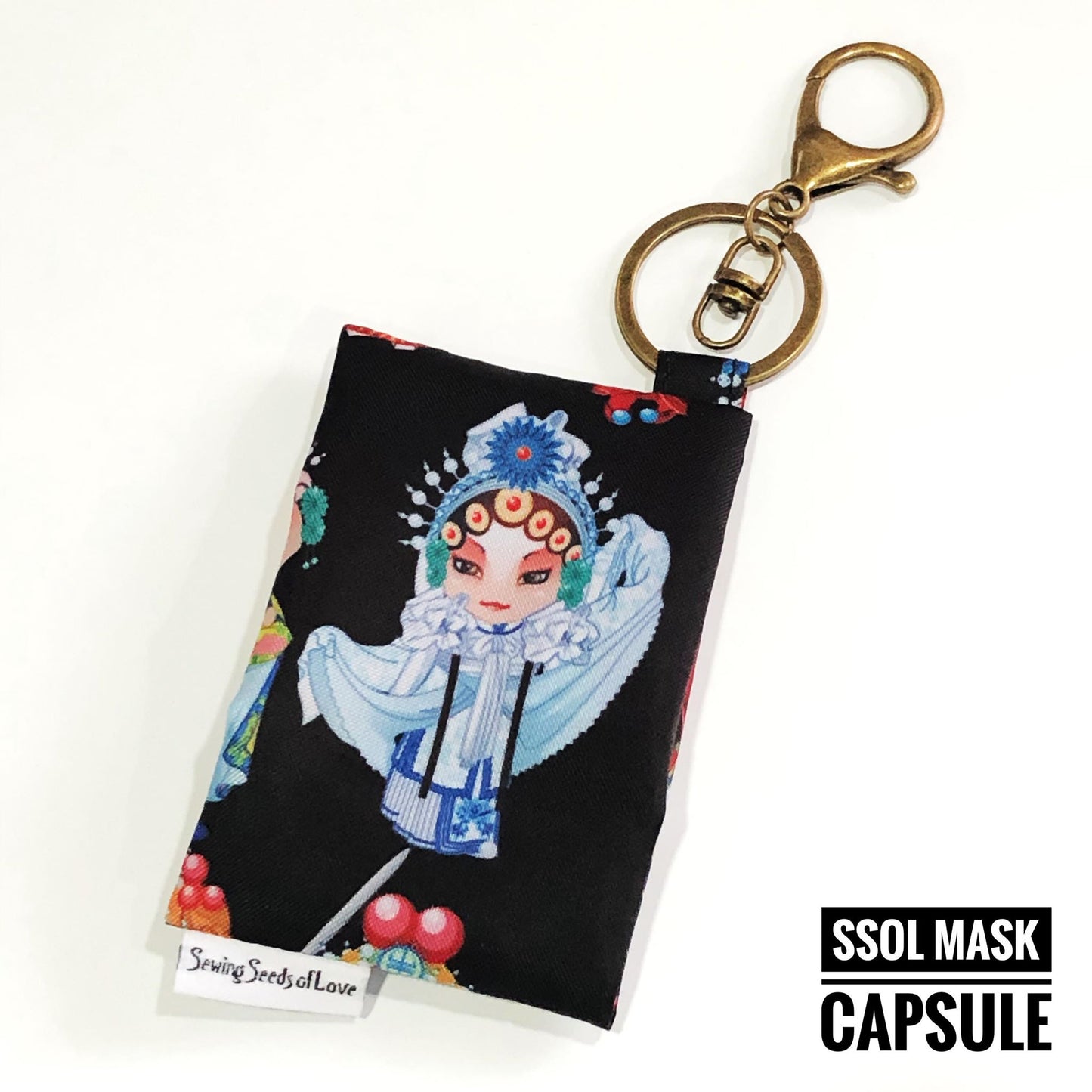 Mask Capsule - Chinese Opera Characters