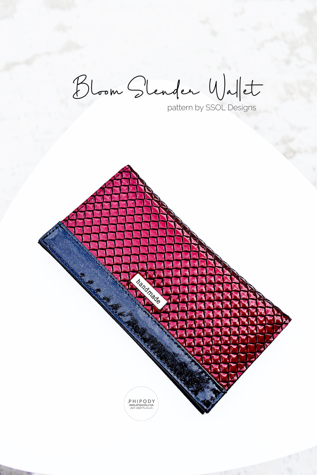 Bloom Slender Wallet Pattern – Sewing Seeds of Love Studio
