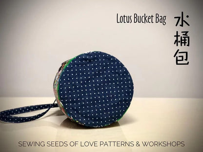 Lotus Bucket Bag Pattern (only video tutorial)