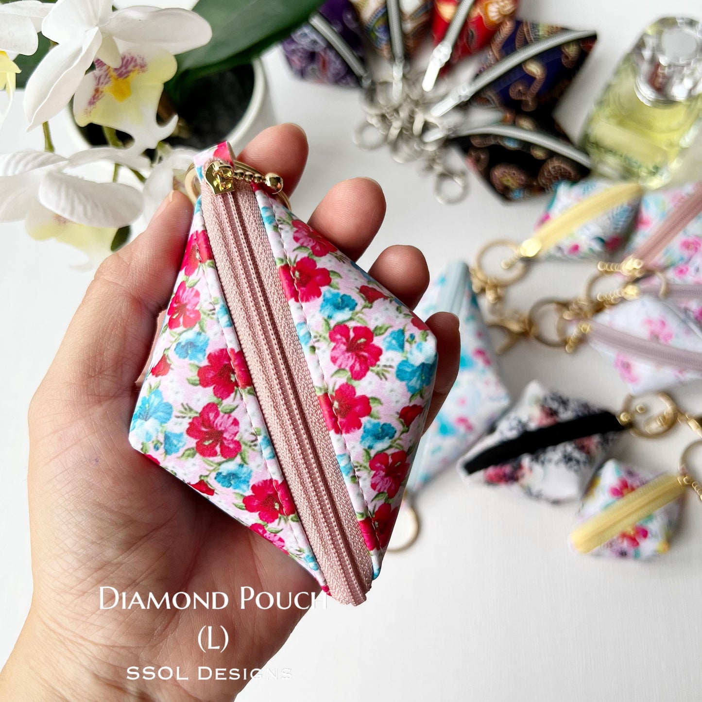 Diamond Pouch Pattern