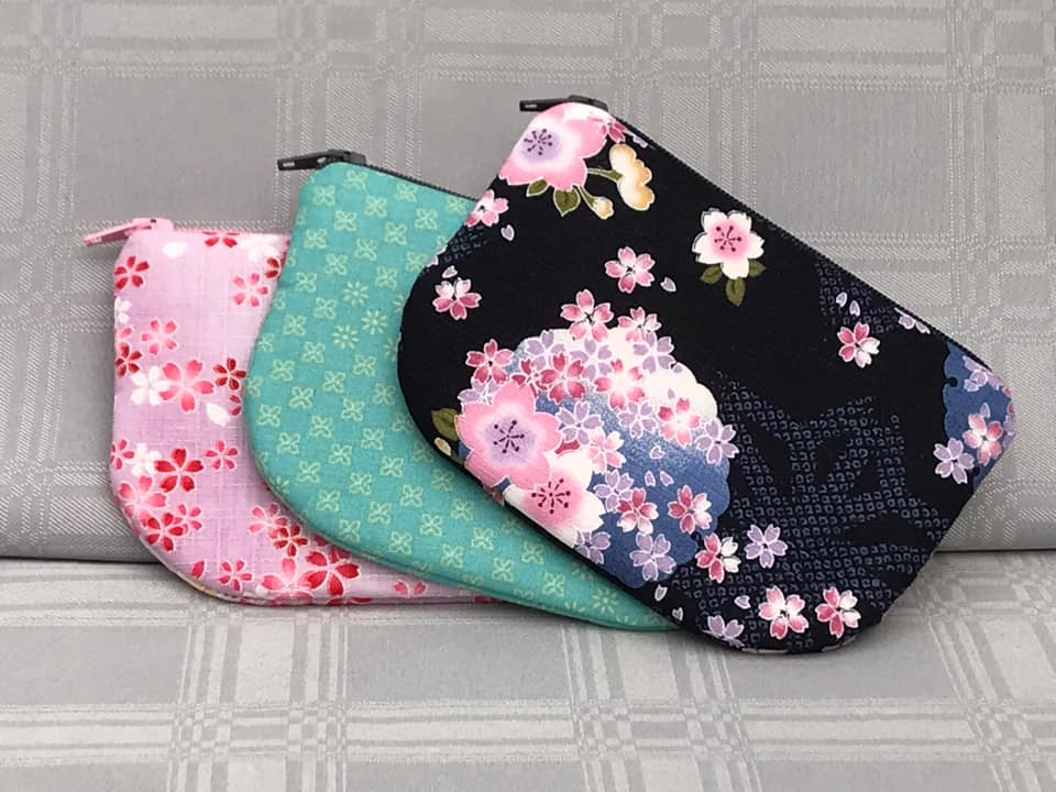 Sakura Coin Pouch Pattern