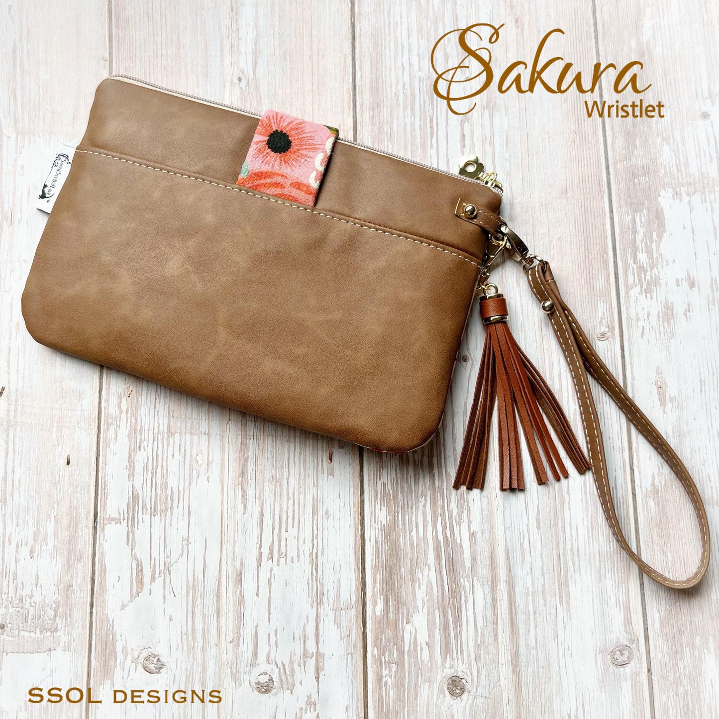 Sakura Wristlet Pattern