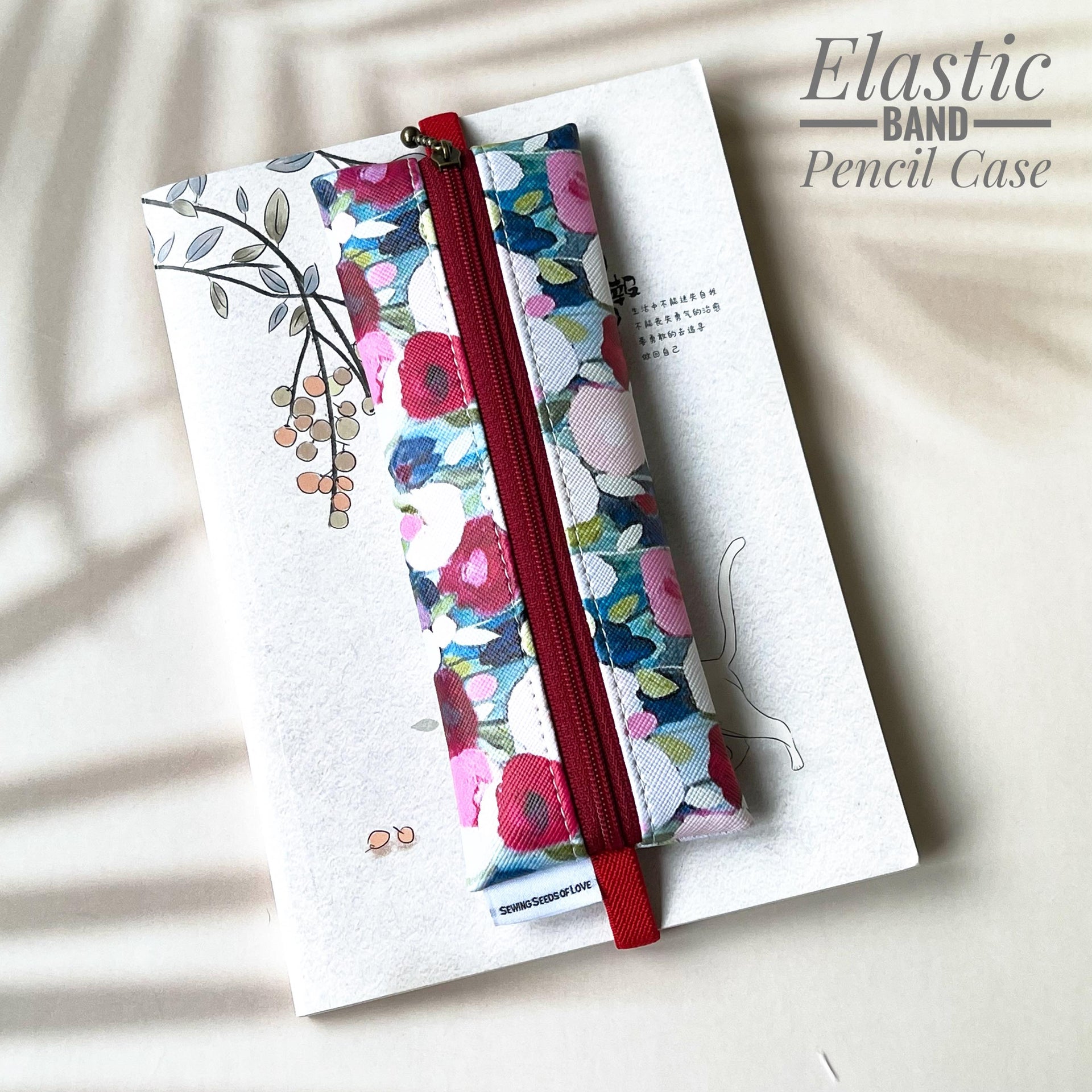 Elastic Band Pencil Case EBPC11 – Sewing Seeds of Love Studio