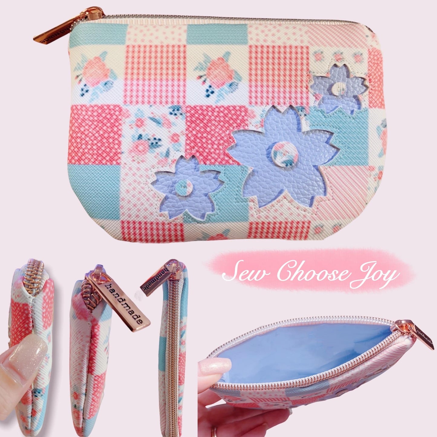 Sakura Coin Pouch Pattern