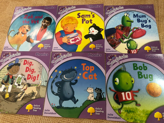 Songbird Phonics with Julia Donaldson - Stage 1