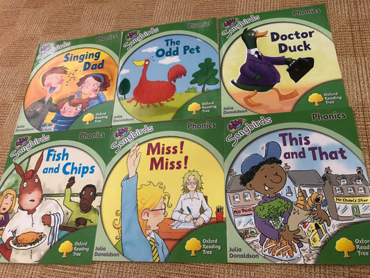 Songbird Phonics with Julia Donaldson - Stage 2