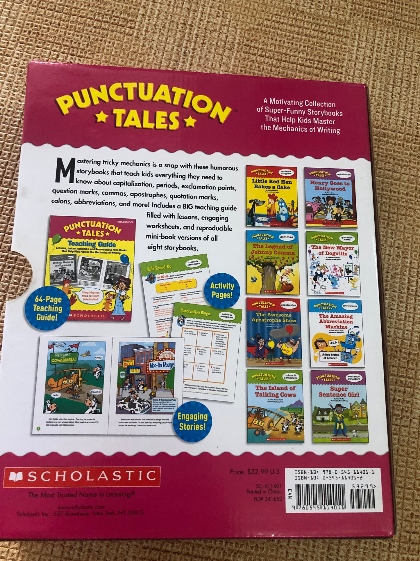 Scholastic Punctuation Tales Box Set