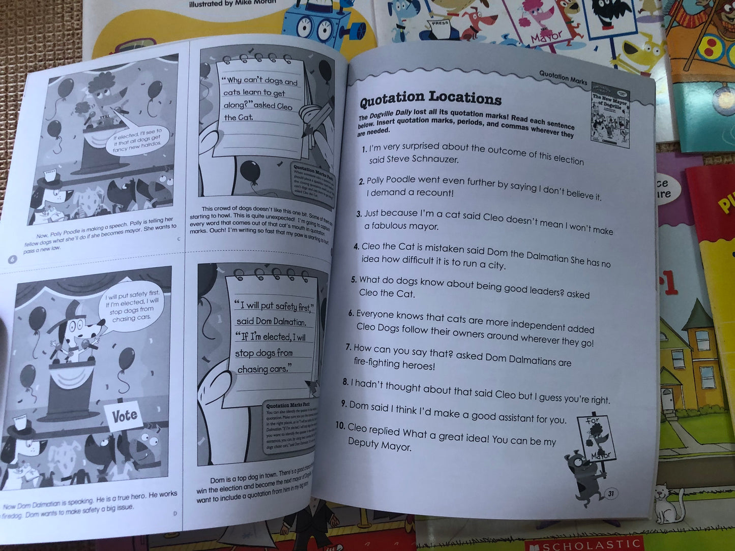 Scholastic Punctuation Tales Box Set