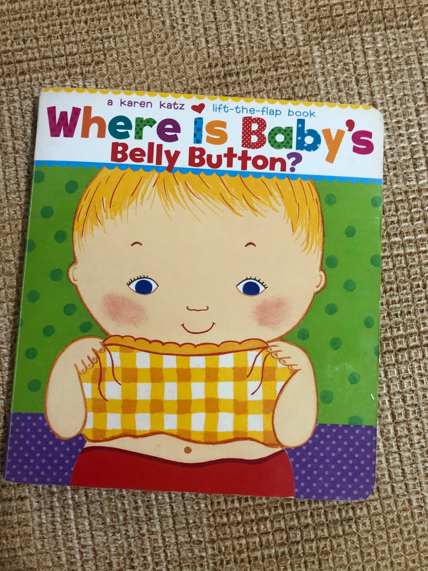 Lift-The-Flap-Books - WHere is Baby's Belly Button